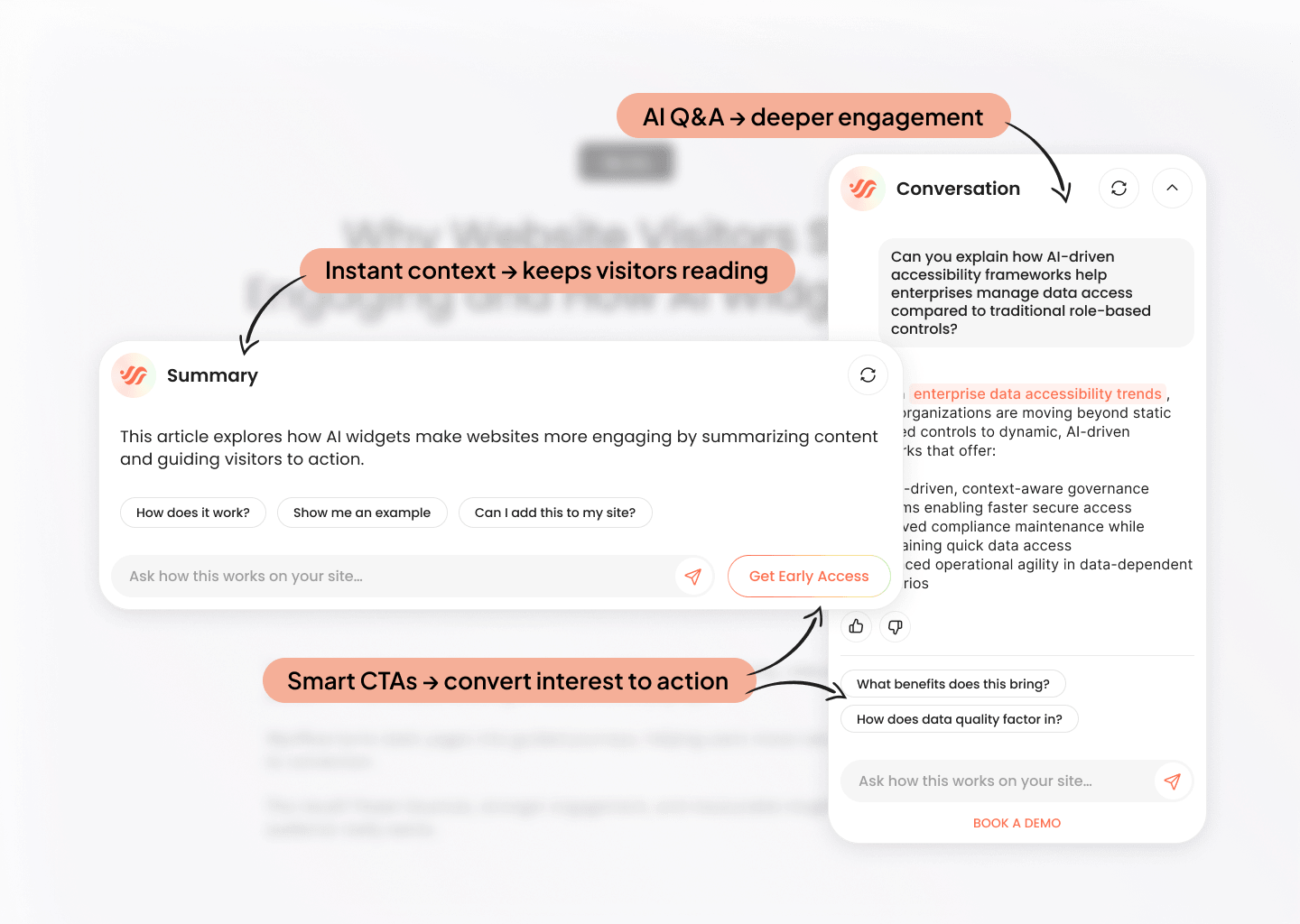 Preview of AI Widgets